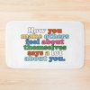 Spencer Barbosa Merch How You Make Bath Mat Official Spencer Barbosa Merch