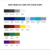 tank top color chart - Spencer Barbosa Shop