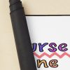 Talk To Yourself Like Someone You Love Colorful Text Design Mouse Pad Official Cow Anime Merch